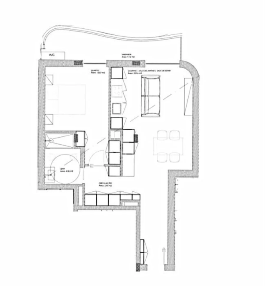 Apartamento T1 para Venda em Oliveira do Douro Foto 10