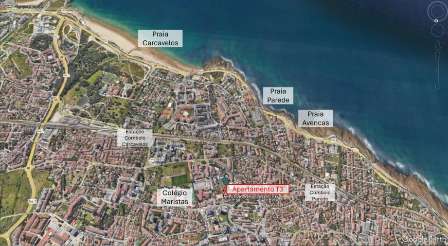 Apartamento T3 para Arrendamento em Carcavelos e Parede Foto 22