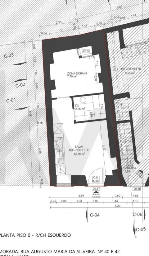 Apartamento T1 para Arrendamento em Almada, Cova da Piedade, Pragal e Cacilhas