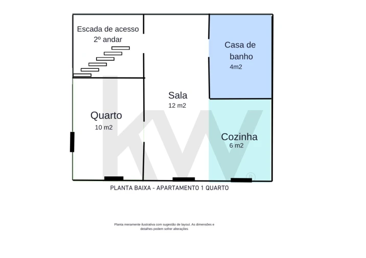Apartamento T1 para Venda em São Vicente Foto 19