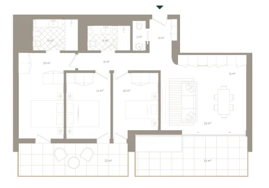 Apartamento T3 para Venda em Santa Marinha e São Pedro da Afurada