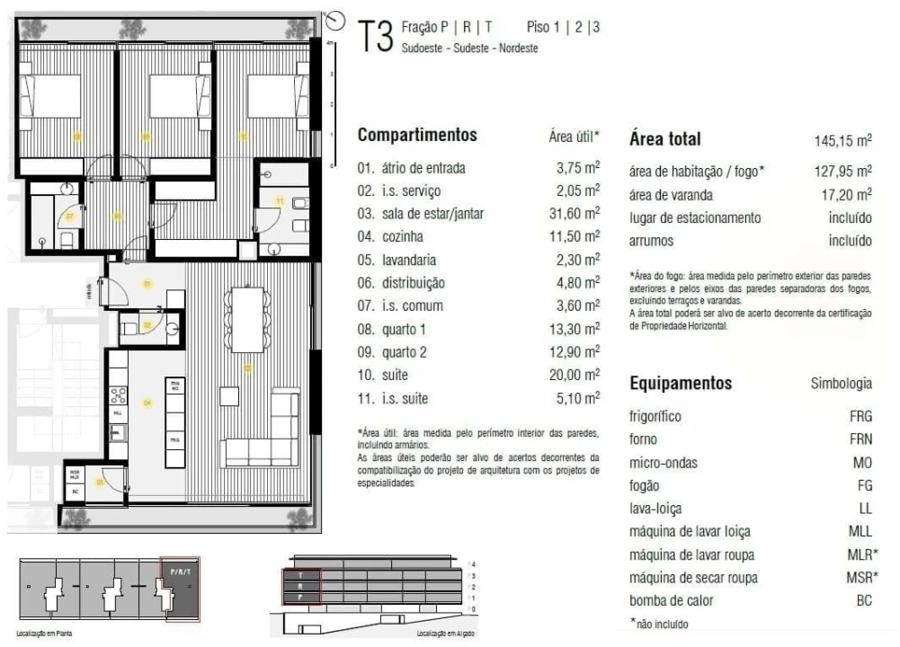 Apartamento T3 para Venda em Canidelo Foto 23