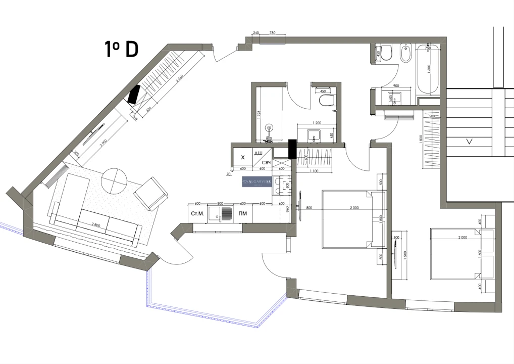 Apartamento T2 para Venda em Armação de Pera Foto 15