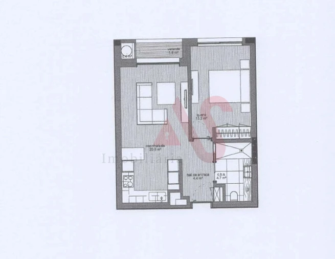 Apartamento T1 para Venda em Cidade da Maia Foto 15