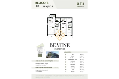 Apartamento T3 para Venda em Camara de Lobos