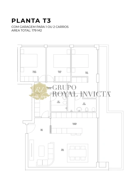 Apartamento T3 para Venda em Valongo
