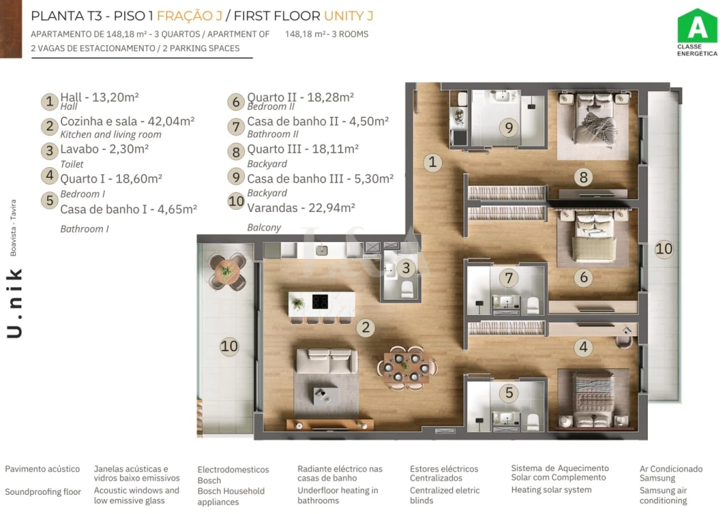 Apartamento T3 para Venda em Tavira (Santa Maria e Santiago) Foto 22
