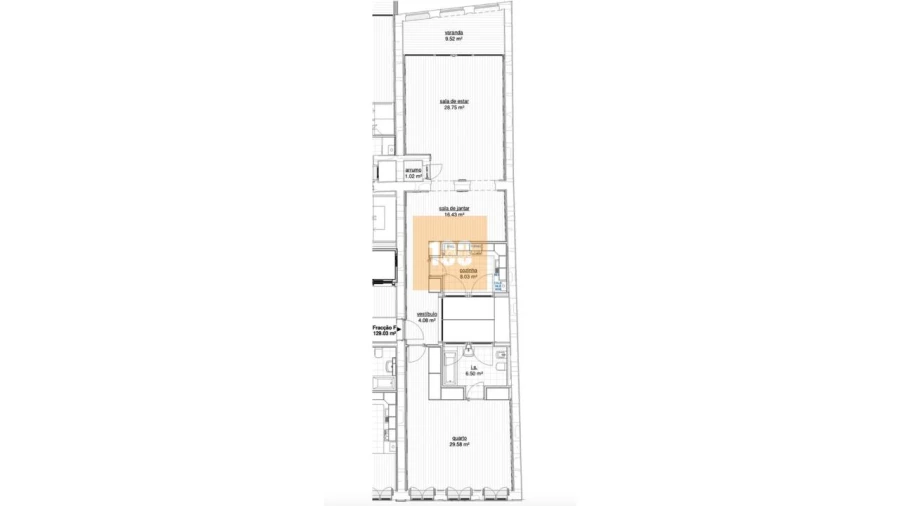 Apartamento T1 para Venda em Cedofeita, Santo Ildefonso, Sé, Miragaia, São Nicolau e Vitória Foto 35