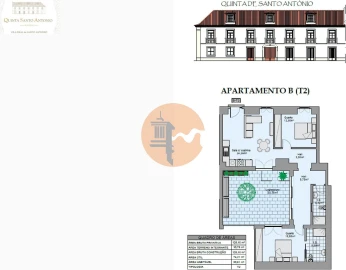 Apartamento T2 para Venda em Vila Real de Santo Antonio