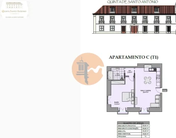 Apartamento T1 para Venda em Vila Real de Santo Antonio