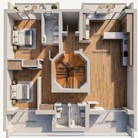 Apartamento T2 para Venda em Altura