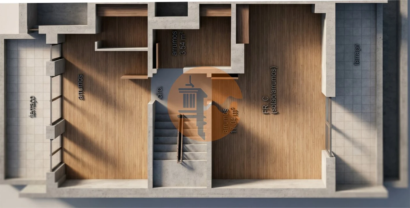 Apartamento T3 para Venda em Altura Foto 3
