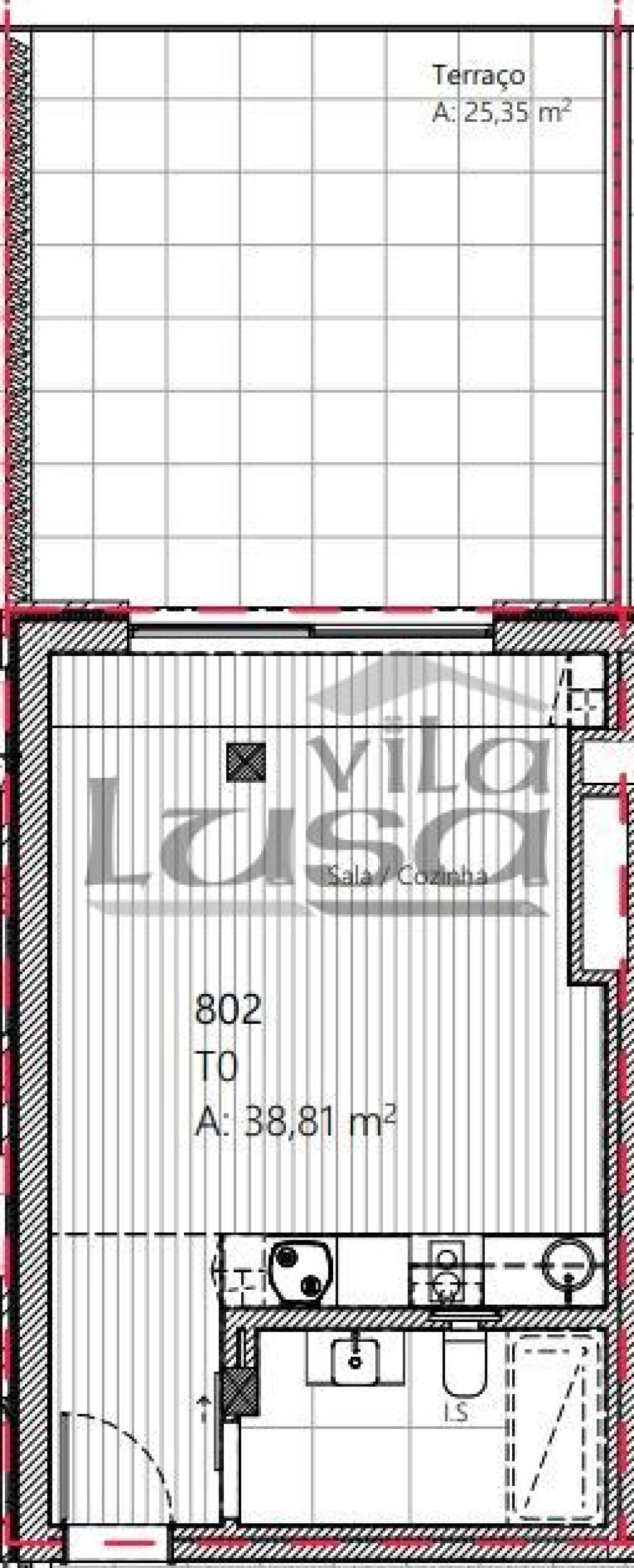 Apartamento T0 para Venda em Mafamude e Vilar do Paraíso Foto 24