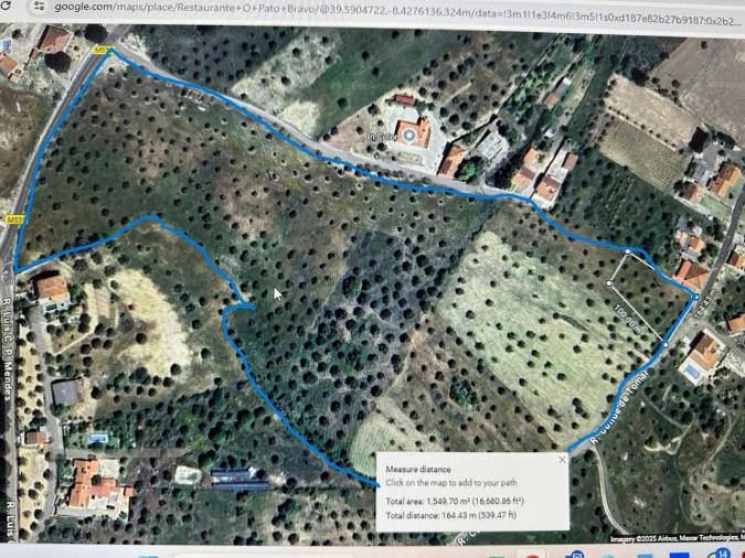 Terreno para Venda em São João Baptista e Santa Maria dos Olivais Planta 1
