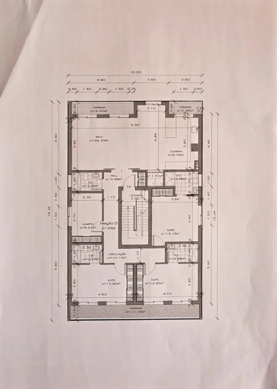 Apartamento T4 para Venda em Almada, Cova da Piedade, Pragal e Cacilhas Planta 1