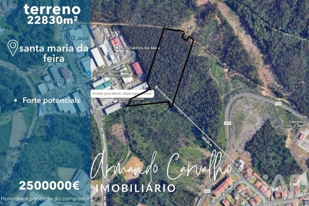 Terreno para Venda em São João de Ver Foto 1