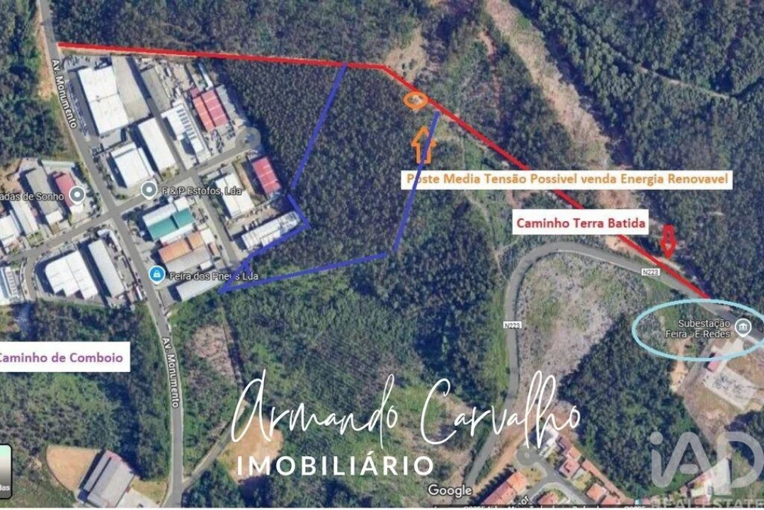 Terreno para Venda em São João de Ver Foto 2