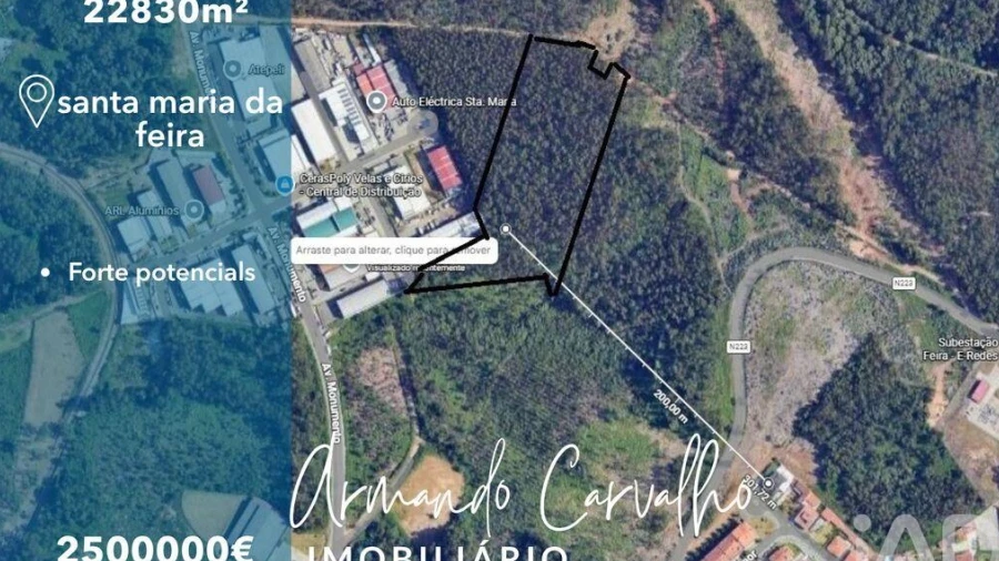 Terreno para Venda em São João de Ver