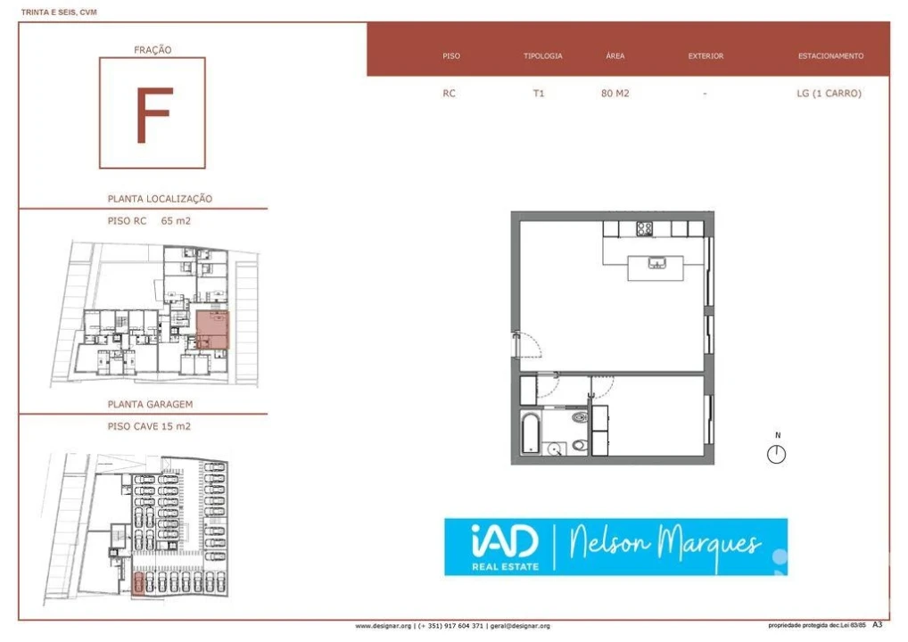 Apartamento T1 para Venda em Anta e Guetim Foto 8