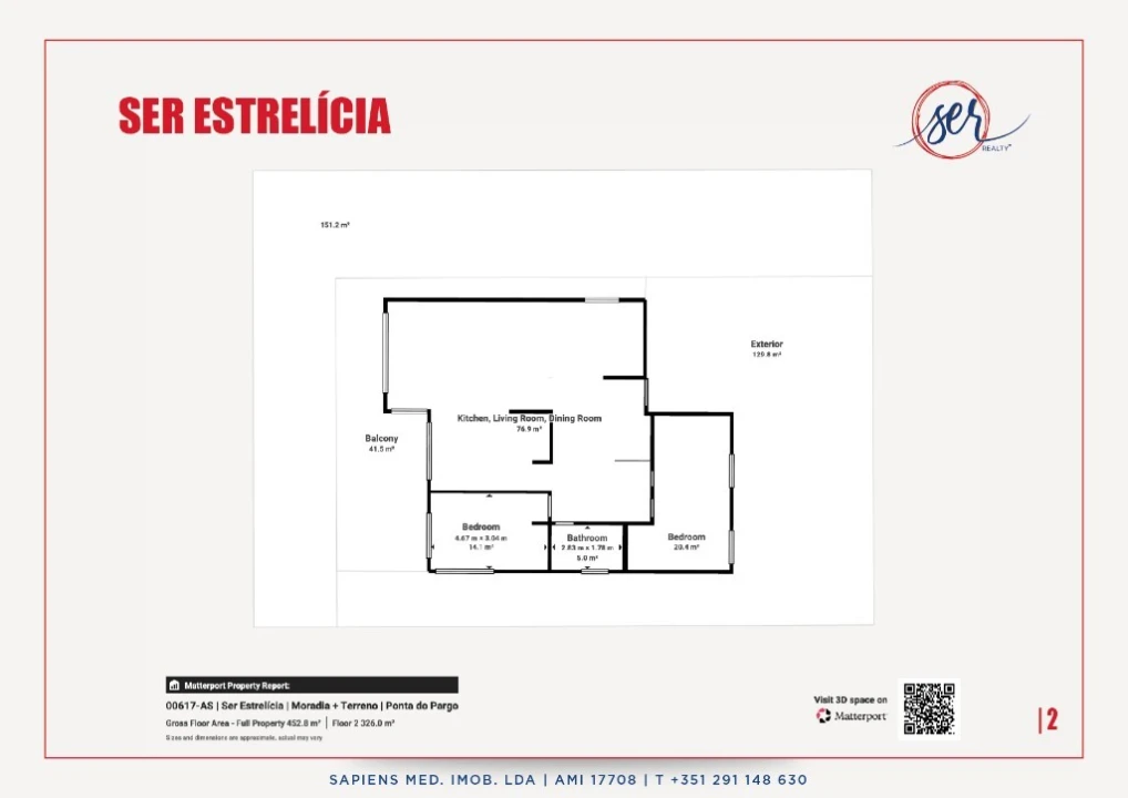 Moradia T5 para Venda em Ponta do Pargo Planta 2