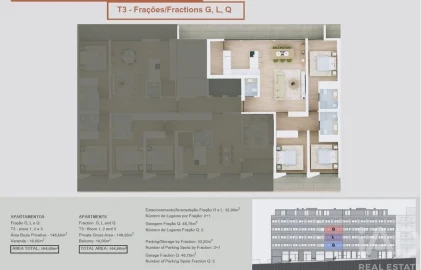Apartamento T3 para Venda em Margaride, Várzea, Lagares, Varziela, Moure