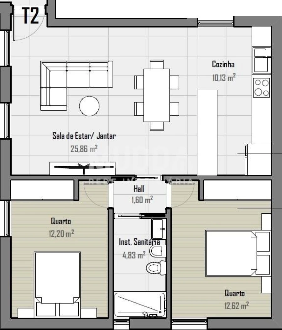 Apartamento T1 para Venda em Sé, Santa Maria e Meixedo Foto 26