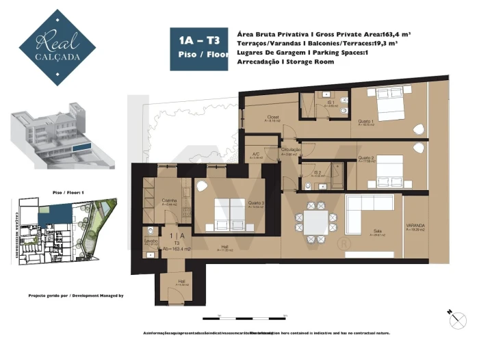 Apartamento T3 para Venda em Estrela Foto 20