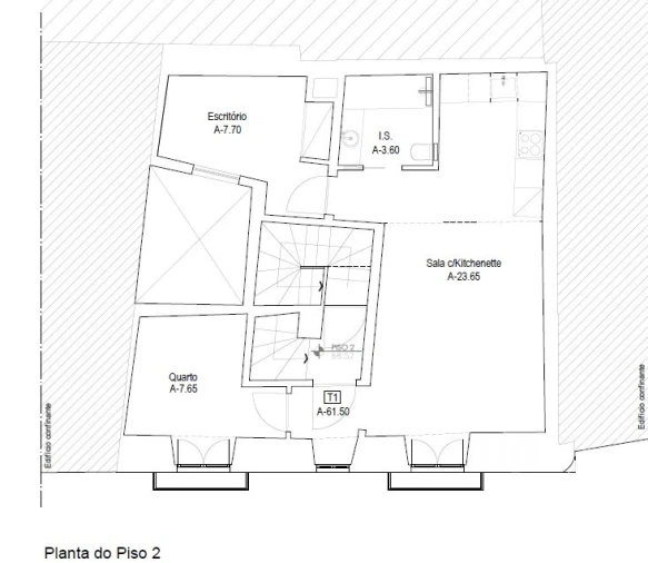 Apartamento T2 para Venda em Santa Maria Maior Foto 15