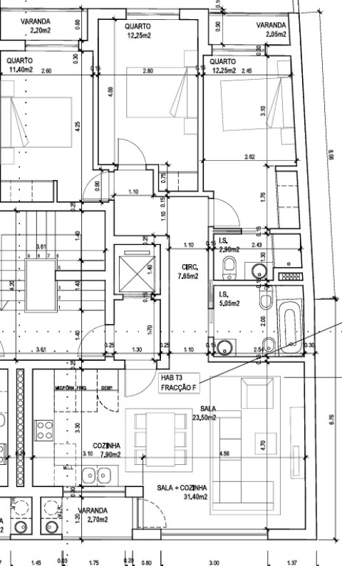 Apartamento T3 para Venda em Corroios