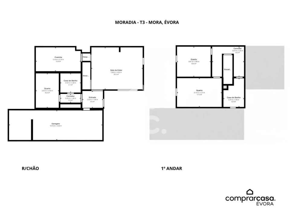 Moradia T3 para Venda em Mora Foto 19