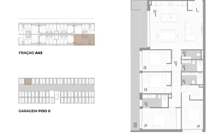 Apartamento T4 para Venda em Fânzeres e São Pedro da Cova