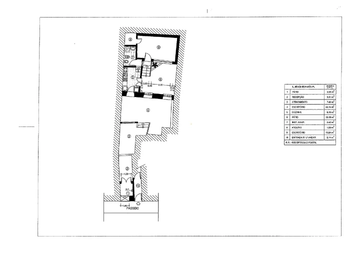Negócio para Venda em Lagos (São Sebastião e Santa Maria) Planta 1