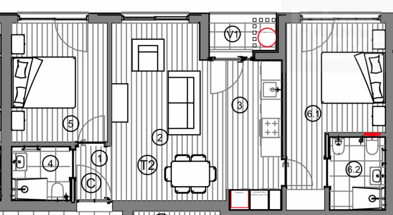Apartamento T2 para Venda em Atouguia da Baleia Foto 12