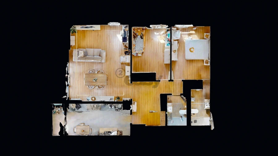 Apartamento T2 para Venda em Póvoa de Santa Iria e Forte da Casa Planta 1