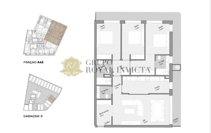 Apartamento T3 para Venda em Bougado (São Martinho e Santiago)