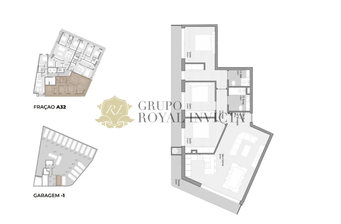 Apartamento T3 para Venda em Bougado (São Martinho e Santiago) Foto 22