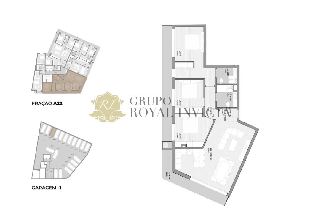 Apartamento T3 para Venda em Bougado (São Martinho e Santiago) Foto 19