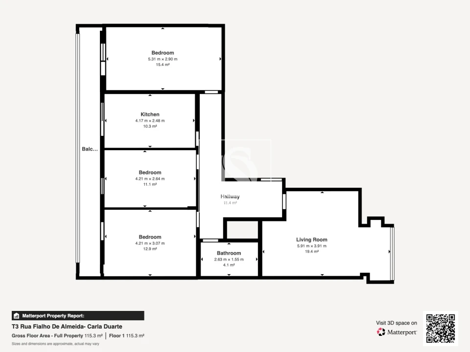 Apartamento T3 para Venda em Alto do Seixalinho, Santo André e Verderena Foto 22