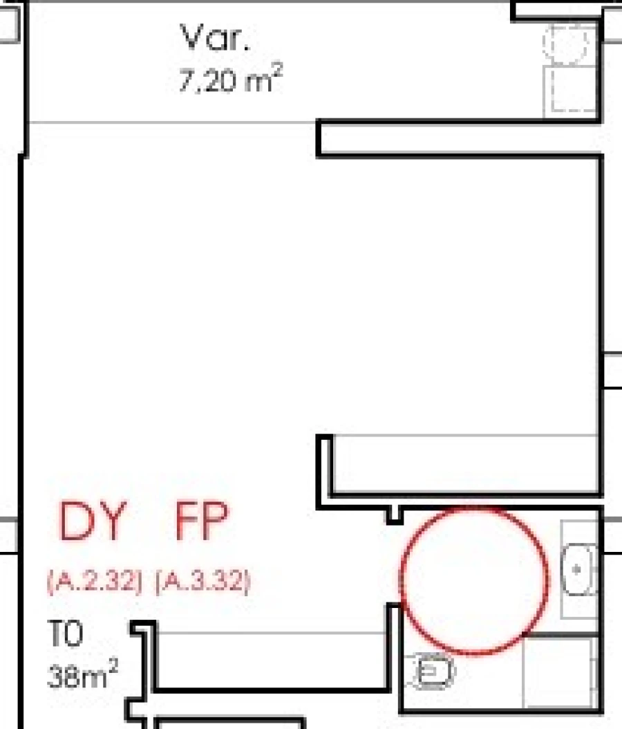 Apartamento para Venda em Fânzeres e São Pedro da Cova Planta 1