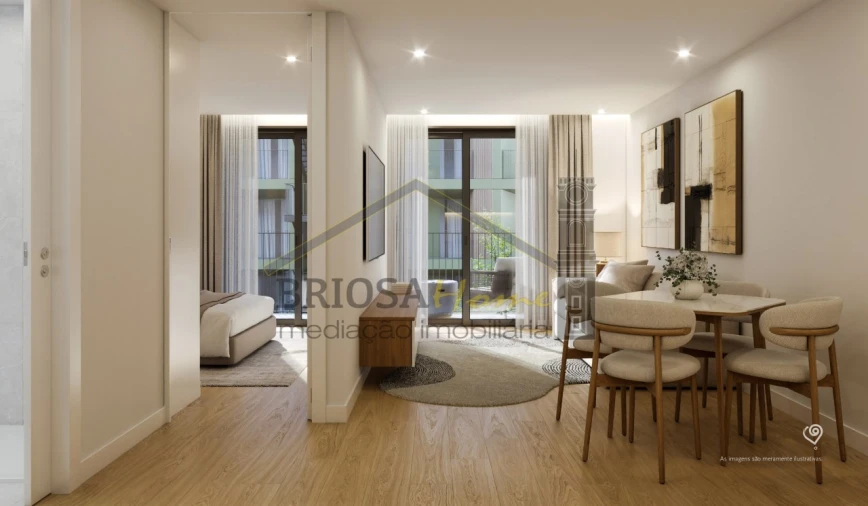 Apartamento T1 para Venda em Santo Antonio dos Olivais Foto 5
