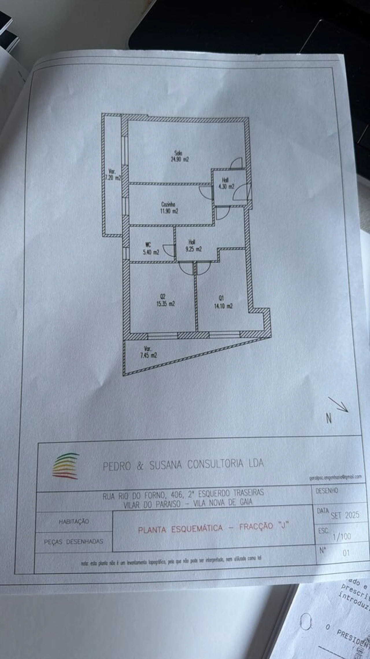 Apartamento T2 para Venda em Mafamude e Vilar do Paraíso Foto 31