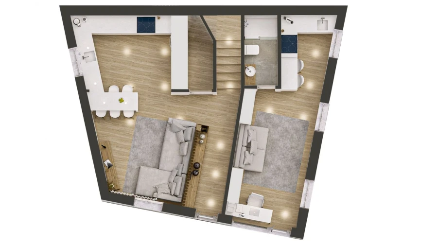 Moradia T5 para Venda em Santo Antonio dos Olivais Planta 1