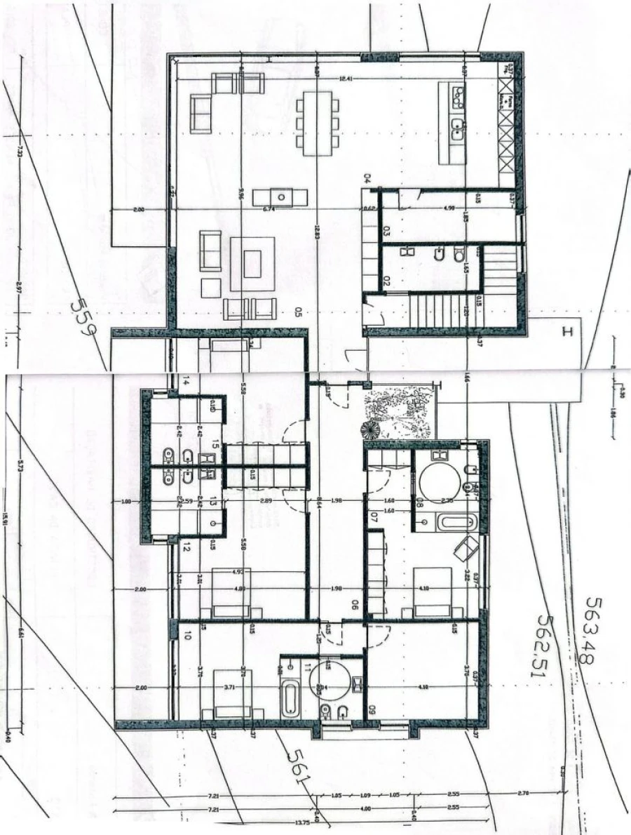 Moradia T4 para Venda em Sande Planta 1