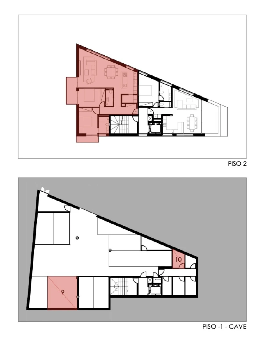 Apartamento T2 para Venda em Gondomar (São Cosme), Valbom e Jovim Planta 1