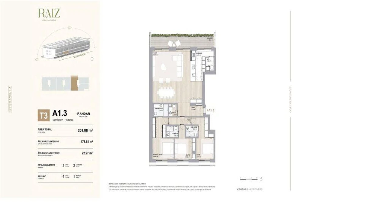 Apartamento T3 para Venda em Aldoar, Foz do Douro e Nevogilde Foto 21