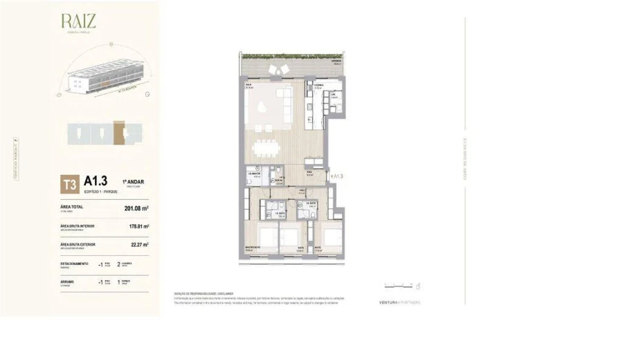 Apartamento T3 para Venda em Aldoar, Foz do Douro e Nevogilde Foto 21