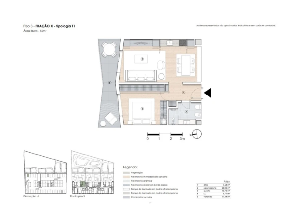 Apartamento T1 para Venda em Paranhos Foto 23