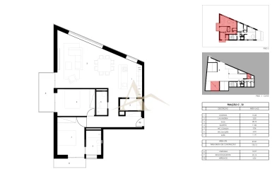 Apartamento T2 para Venda em Gondomar (São Cosme), Valbom e Jovim