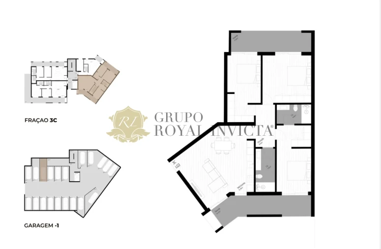 Apartamento T3 para Venda em Pedrouços Foto 16