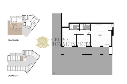 Apartamento T2 para Venda em Pedrouços